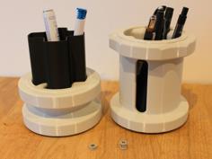 Pen Holder – Lego Technic Like 3D Printer Model