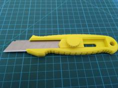 Box Cutter (Stanley Cutter) 3D Printer Model