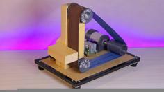 Home-made Belt Sander 3D Printer Model