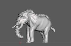 Elephant 3D Printer Model