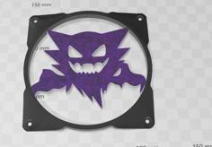 HAUNTER FAN COVER 120 MM 3D Printer Model