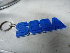 Sega Keychain 3D Printer Model