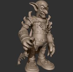 Goblin Assassin 3D Printer Model