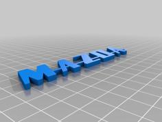 MAZDA VINTAGE 3D LOGO 3D Printer Model