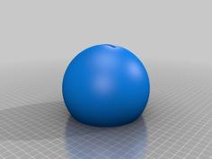 Sphere Piggy Bank 3D Printer Model