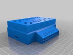 5 Pin Relay Distribution Block 3D Printer Model