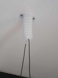 Headphone Cord Ceiling Mounted Spring 3D Printer Model