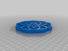 Mandala Cookie Cutter 3D Printer Model