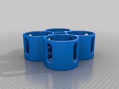 1 Pound Propane Tank Holder 3D Printer Model