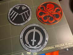 SHIELD, SWORD, & HYDRA Coasters 3D Printer Model