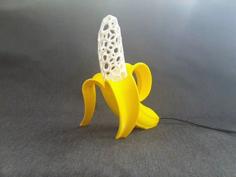 E14 Banana Lamp 3D Printer Model