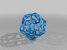 ICOSAHEDRAL SPIRALHEDRON 1 3D Printer Model