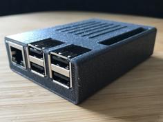 Raspberry PI Case For B+/2 & 3 Vers. 2.1 3D Printer Model