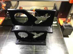 Fishing Pole Holder Ceiling Rack 3D Printer Model