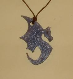 Dragon Pendant 3D Printer Model