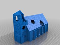 FOW Church Damaged V2 3D Printer Model