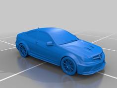 Mercedes C63 AMG 3D Printer Model