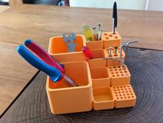 Nerd Friendly Tools Organizer 3D Printer Model