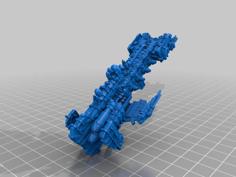 Strike Crusier BFG 3D Printer Model