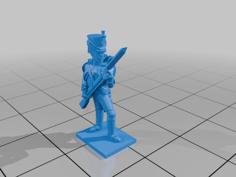 1-100 French 1807 Line Infantry Fusiliers 3D Printer Model