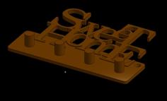 Sweet Home – Key Holder 3D Printer Model