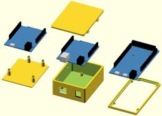 Arduino OpenSCAD Mounting Library (v2.0) 3D Printer Model