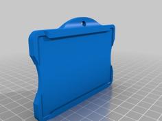 Dual ID-Card-holder 3D Printer Model