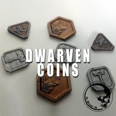 Dwarven Coins 3D Printer Model