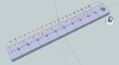 Ruler Compasses 3D Printer Model