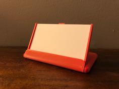 Flip Flex Business Card Holder / Case 3D Printer Model