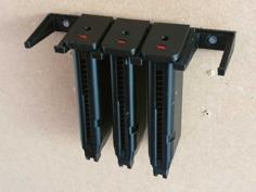 Glock Magazine Wall Holder 3D Printer Model