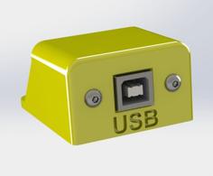 USB Socket For Extension Cable 3D Printer Model