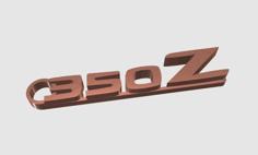 Nissan 350Z Keychain 3D Printer Model