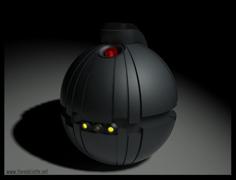 Oubliette’s Thermal Detonator 3D Printer Model