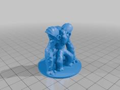 Tarantulan Warriors 3D Printer Model