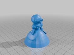 Princess Duck 3D Printer Model