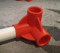 Customizable Elbow For Joining PVC Pipe 3D Printer Model