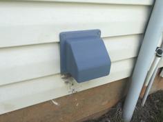 Outdoor Dryer Vent 3D Printer Model