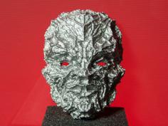 Metal Face 3D Printer Model