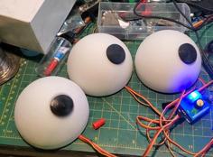 Eye Animatronic Decoration 3D Printer Model