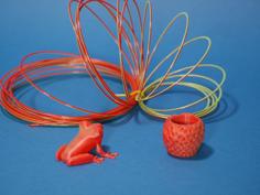 3D-Printable Filament! -Print Your Own Filament For Multi-Color! 3D Printer Model