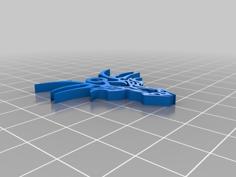 Dragon Keychain 3D Printer Model