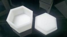 Hexagonal Box 3D Printer Model