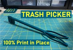 Trash Picker (100% Print In Place) 3D Printer Model