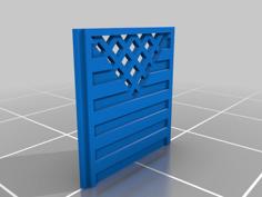 N Scale Fence 3D Printer Model