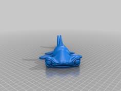 FLEXI HAMMER HEAD SHARK ARTICULATED 3D Printer Model