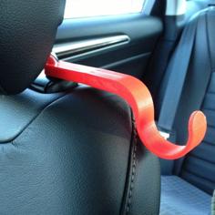 Ford Fusion (2013) Purse Hook 3D Printer Model