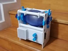 Low-Cost Opensource Mechanical Ventilator 3D Printer Model