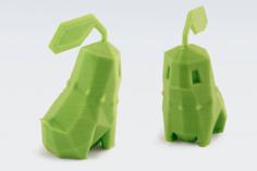 Low-Poly Chikorita 3D Printer Model