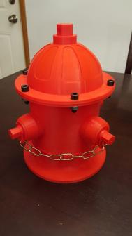 Fire Hydrant Birdhouse 3D Printer Model